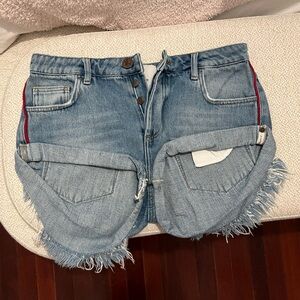 ONE TEASPOON BANDITS DENIM SHORT